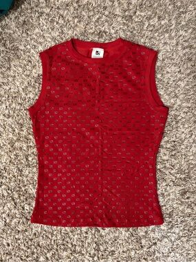 High neck tank top